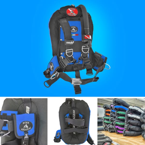New Tekky: Lightweight BCD, Built for Tech Divers