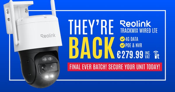 Final Batch: Reolink TrackMix LTE Camera