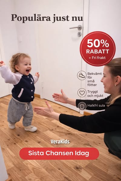 Våra populära Babyskor är tillbaka i lager