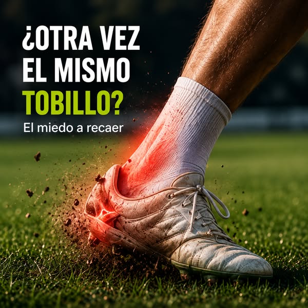 ¿Otra vez el mismo tobillo?