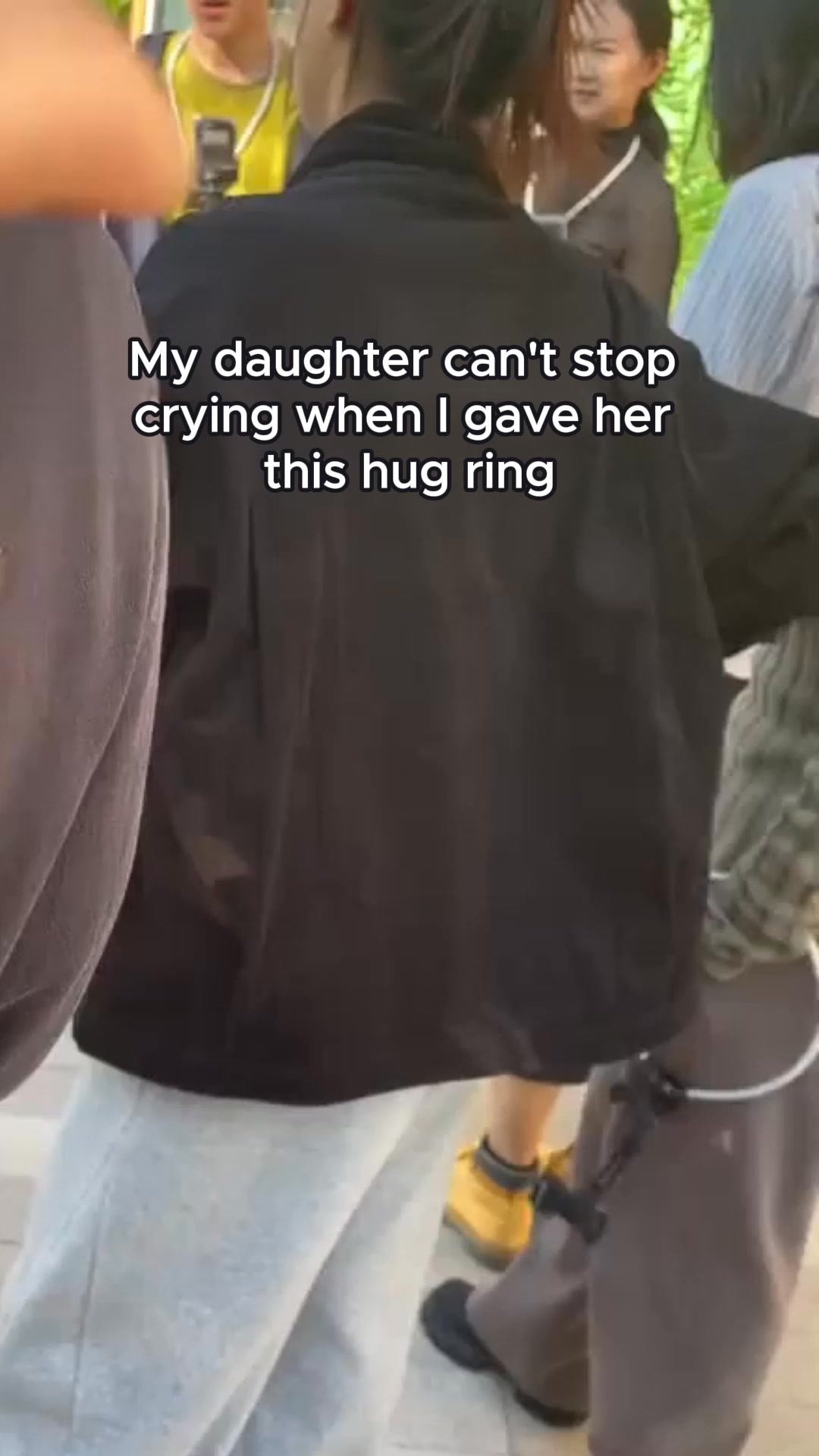 To My Daughter - Hug Ring