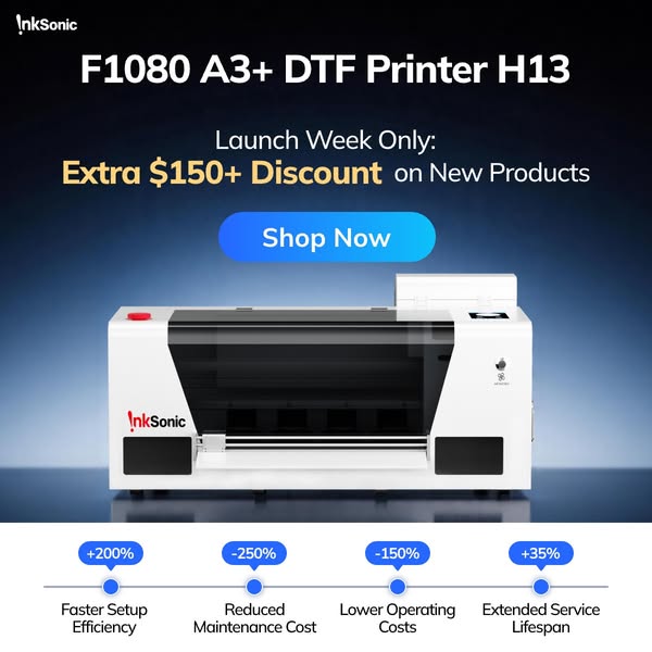 F1080 A3+ DTF Printer H13