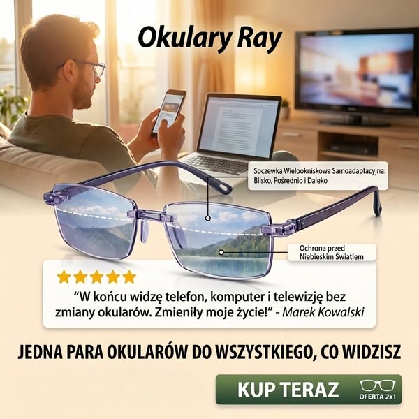 Ponad 34 000 Polaków pożegnało problem ciągłego zmieniania okularów