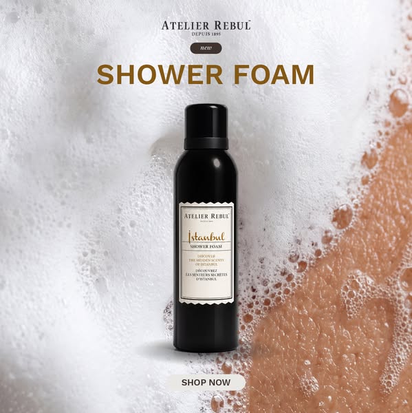 Nieuw: Istanbul Shower Foam