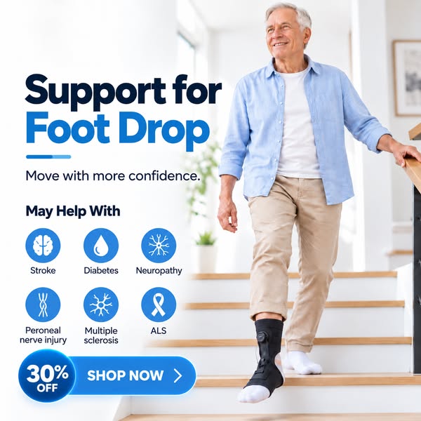 30% OFF Foot Drop Support