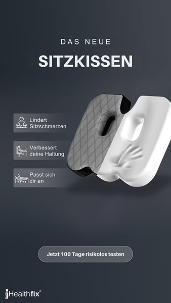 Schmerzfreies Sitzen