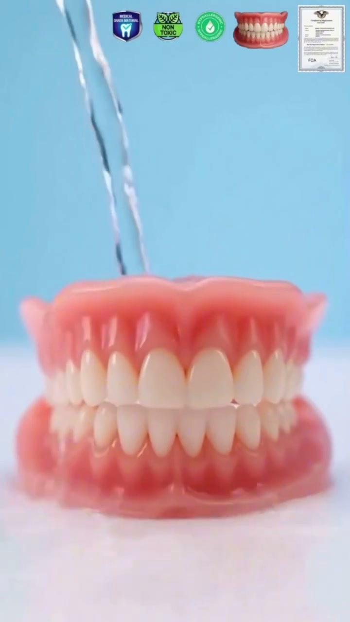 Get the complete kit today and solve your denture problems once and for all! Regain your secure bite and confident smile!