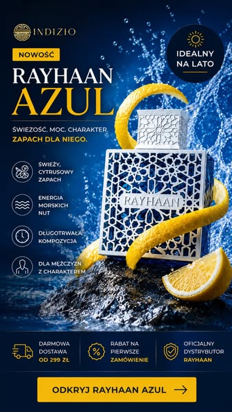 Rayhaan Azul - nowość dla niego