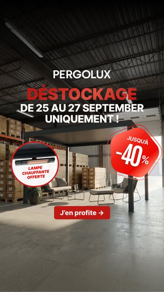 Vente Flash : Jusqu'à -40% + Chauffage OFFERT