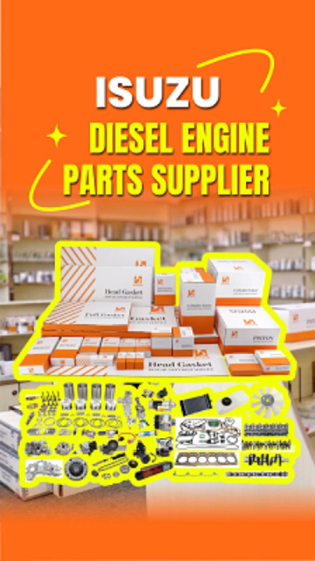 Isuzu Diesel Engine Parts Supplier