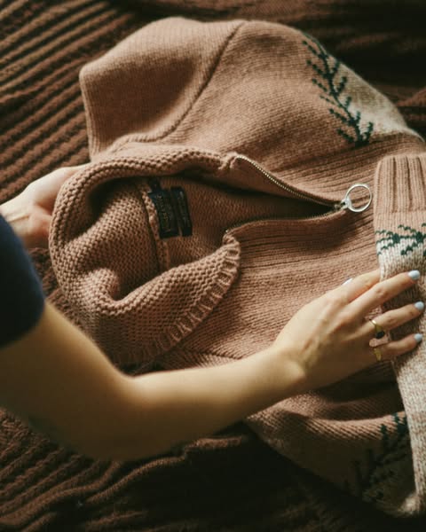 Shawl Cowichan Cardigan - OG Oatmeal