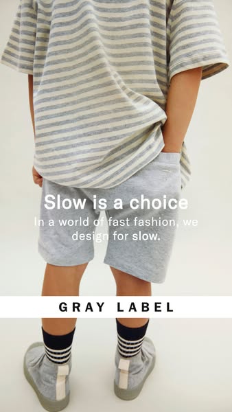 In a world of fast, we chose slow.