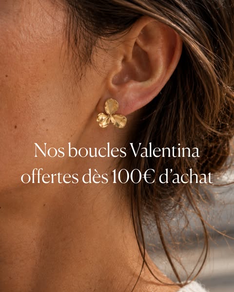 Bijoux plaqués or dès 30€