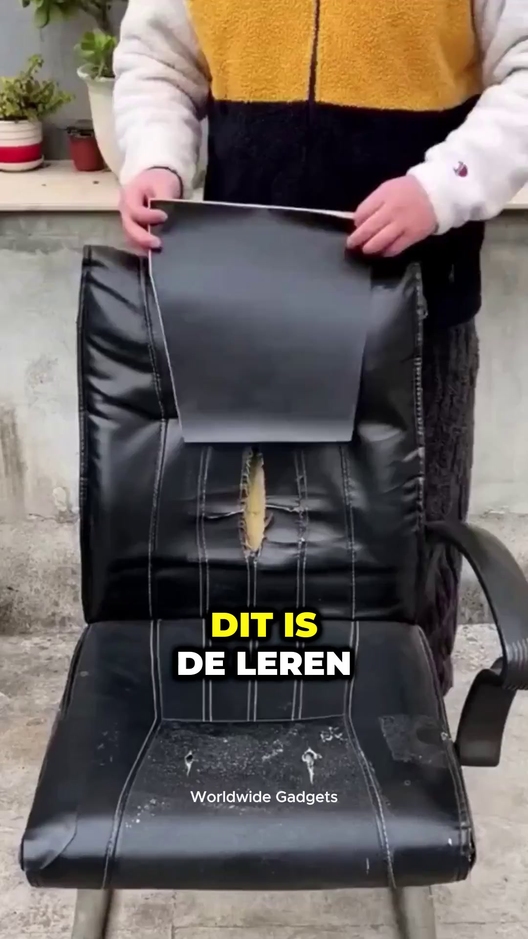 Leren herstelset 1 + 1 GRATIS