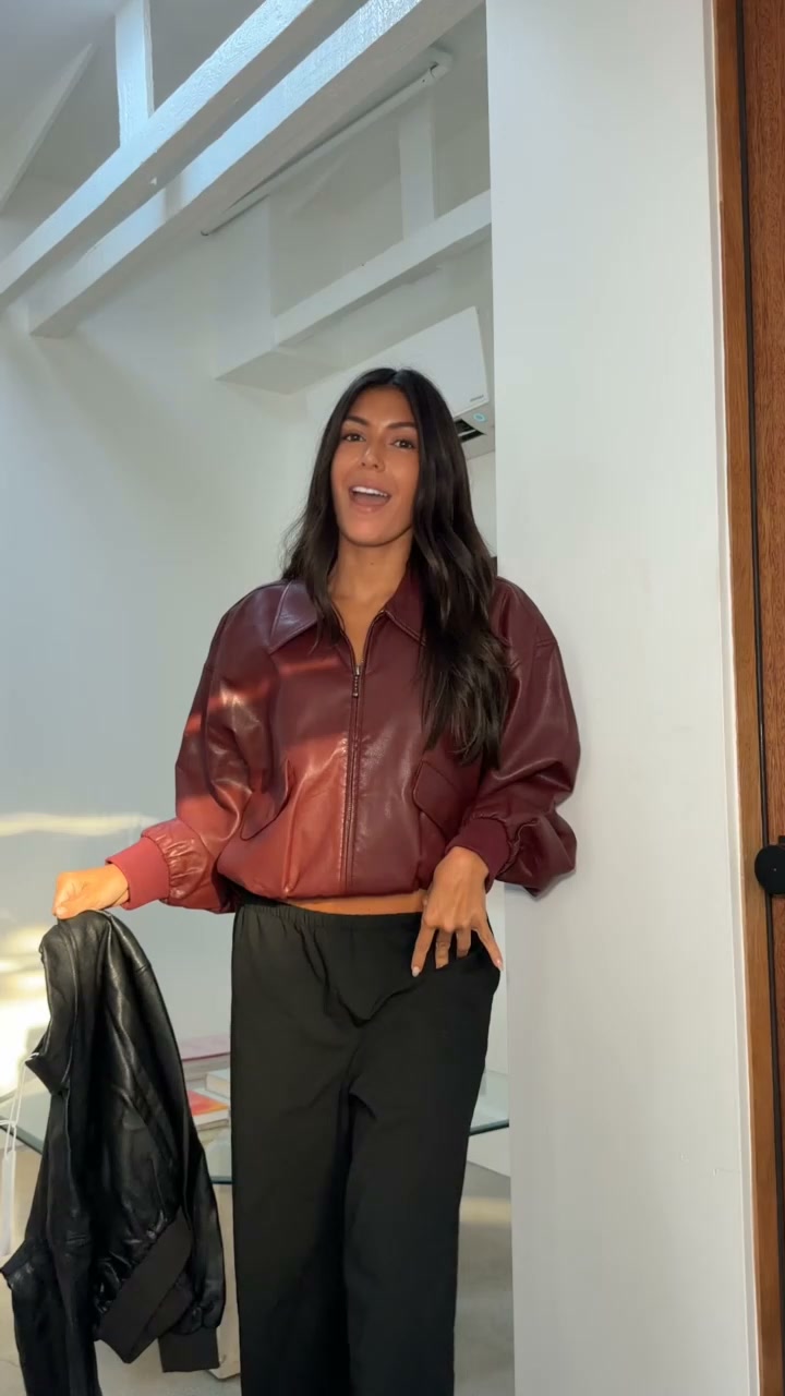 The Better Than Leather Bomber Jacket