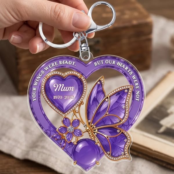 Always by your side Personalize Your Keychain