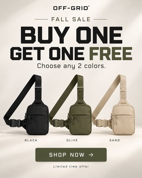 Don't miss out – Buy 1 Get 1 Free