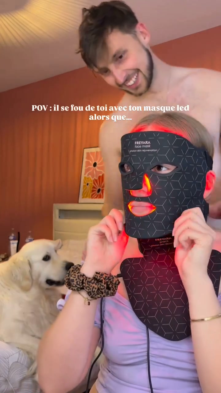 Pure, apaisée et lumineuse – tout-en-un avec un seul masque