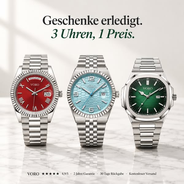 Pre-Black Friday: Geschenke erledigt.