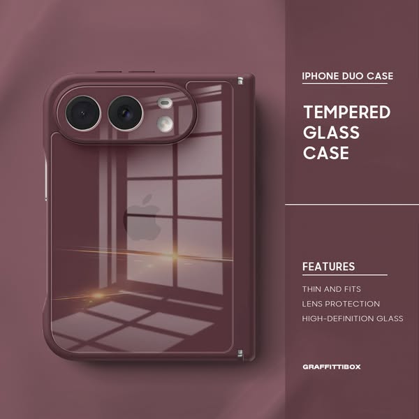 iPhone Duo Tempered Glass Phone Case