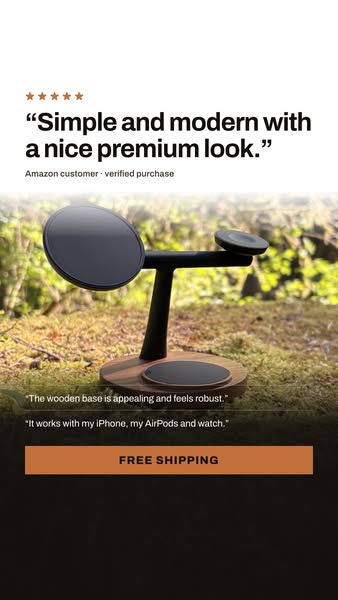 Design Award Winning Wireless Charger
