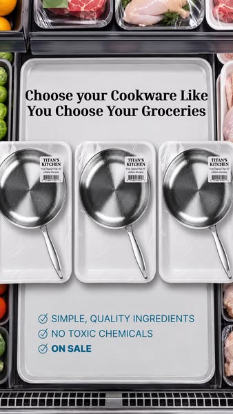Your family deserves chemical-free cooking. 100-DAY MONEY-BACK GUARANTEE.