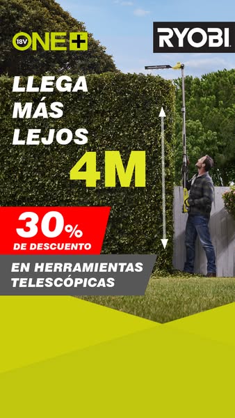 30% de Descuento en Herramientas Telescópicas a Batería