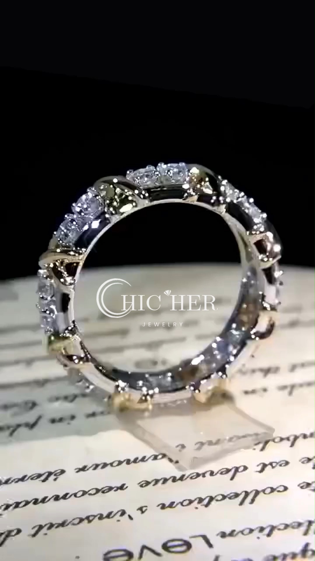 Have you ever seen a ring that can make ordinary days sparkle when you wear it?