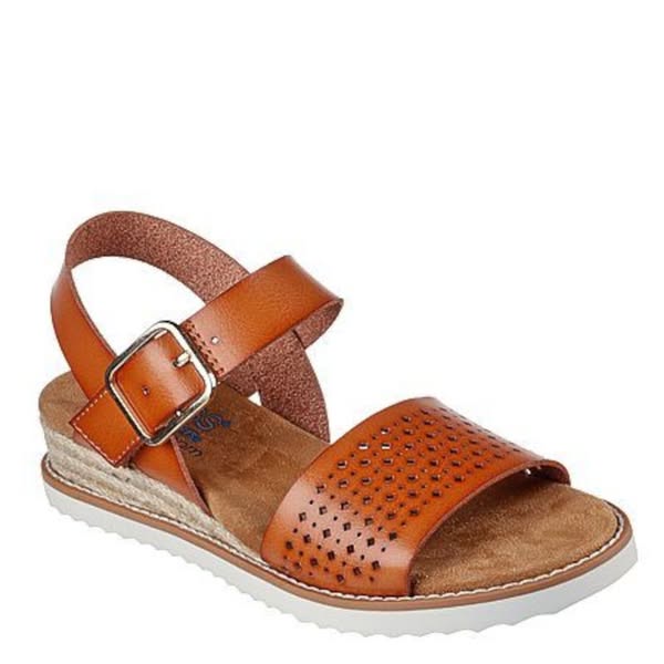 Skechers Desert Kiss - Sunny Flair sandal dame brun