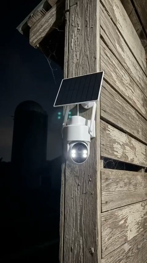 A "security camera" that doesn't need electricity.