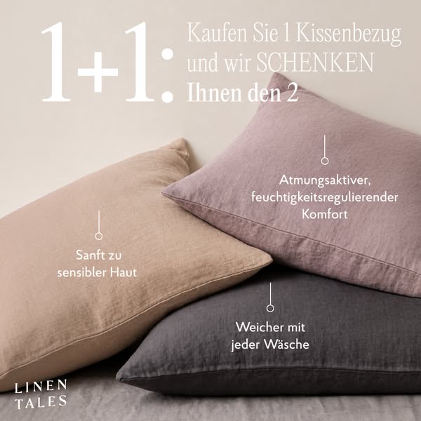 Kissenbezüge: 1 kaufen, 1 gratis