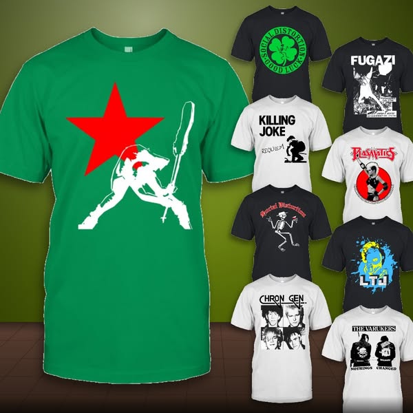 Punk Rock | Custom prints store | T-shirts, mugs, face masks, posters