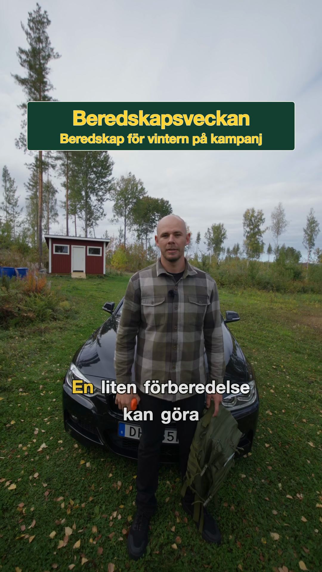 Håll dig varm i nödsituationer