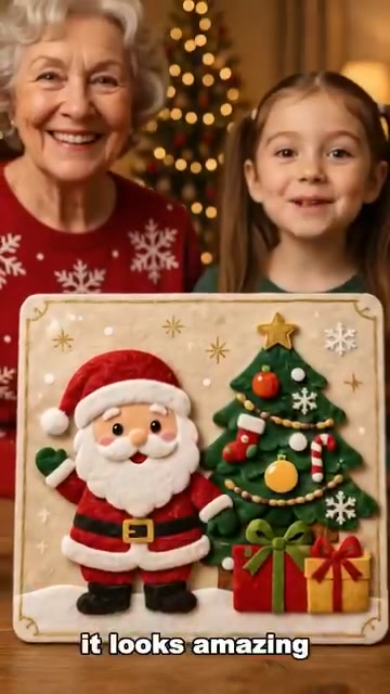 HOT SALE 49% OFF DIY Christmas Magic Felt Sticker Art Kit – Peel, Stick & Create