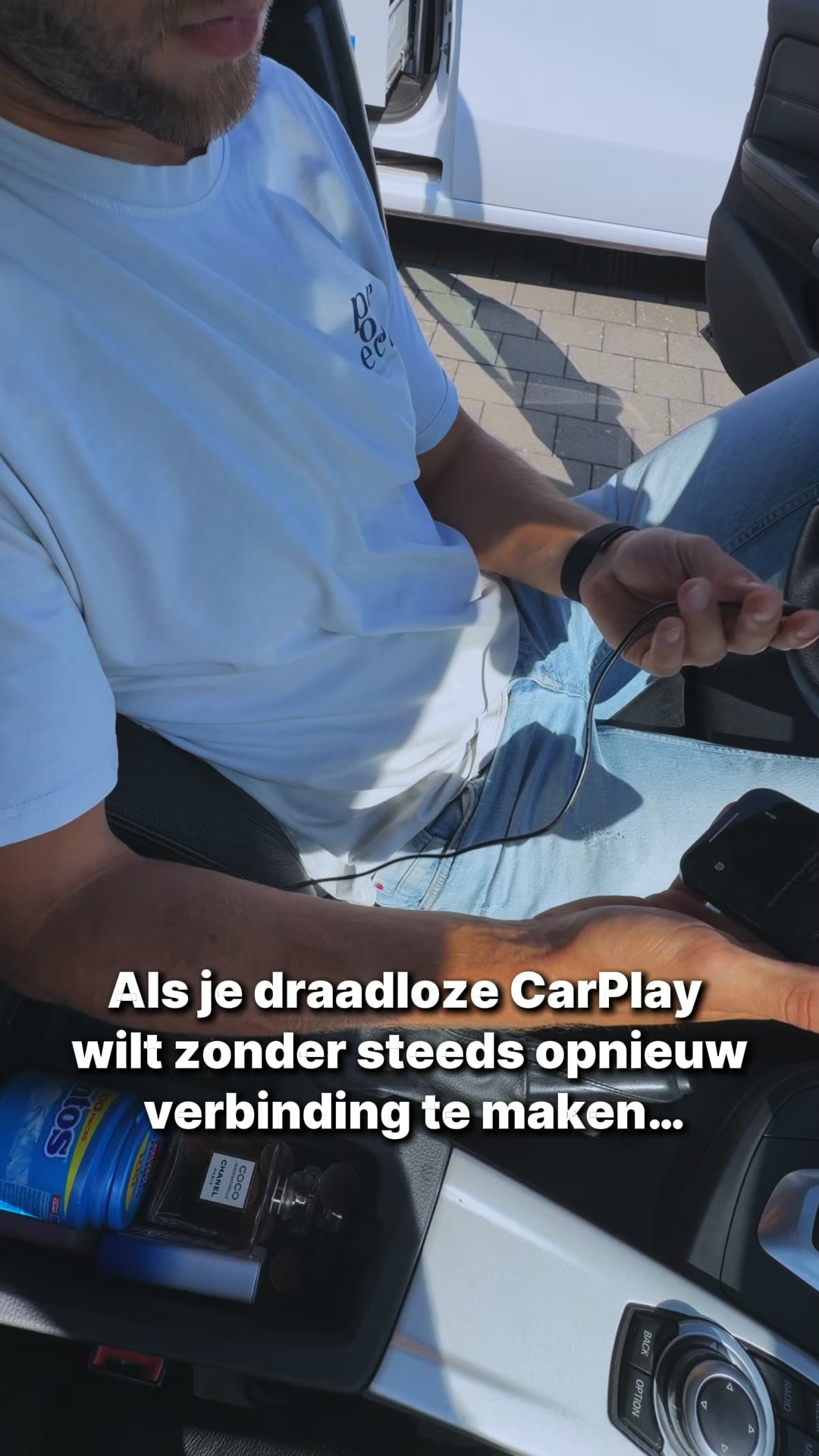 Upgrade je auto met draadloze CarPlay en Android Auto