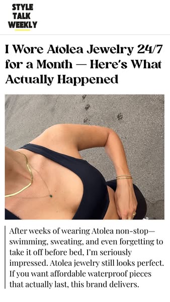 The Viral Waterproof Jewelry Brand