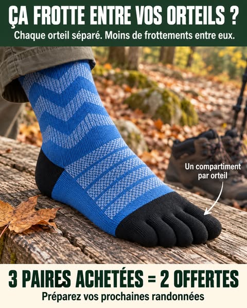 Moins de frottements, plus de plaisir à marcher