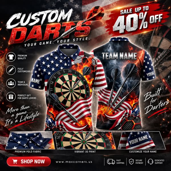 DARTS 3D SHIRT