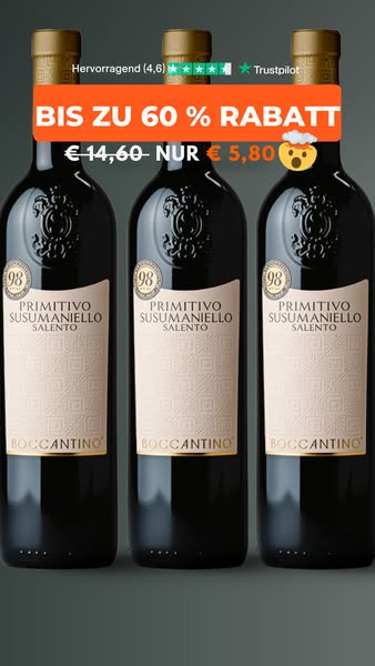 Ab nur €5,80 pro Flasche