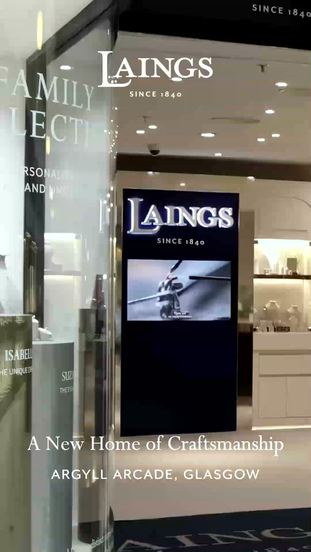 Visit Laings at Argyll Arcade