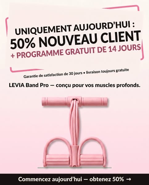 Elle avait juste besoin d'une bande de résistance à pédale