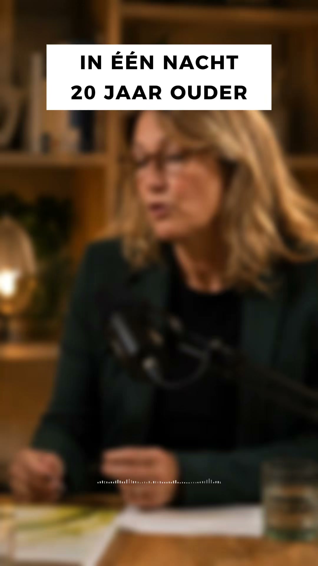 Het hormoon dat 's nachts je pezen afbreekt