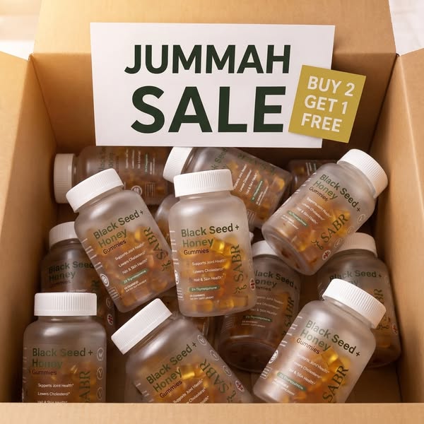 JUMMAH SALE Buy 2 Get 1 FREE