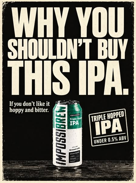 Very Limited Edition Triple-hopped IPA