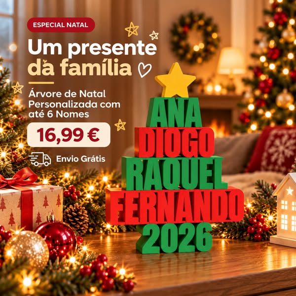 A família toda numa árvore