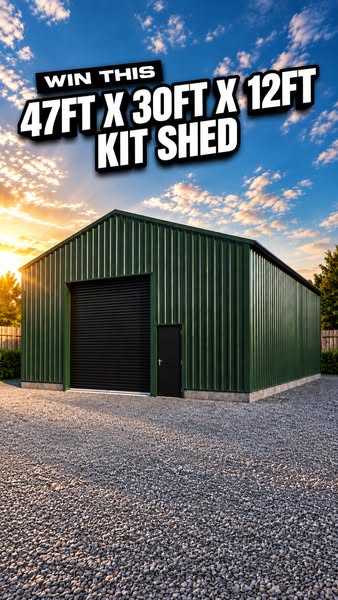 Heavy-Duty Kit Shed • £14.97