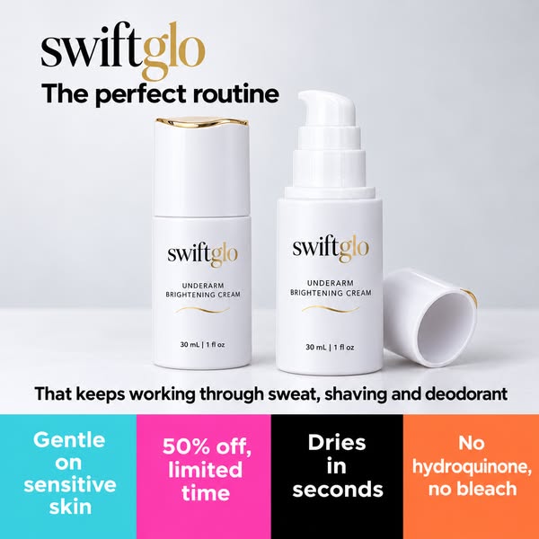 Gentle on sensitive skin: the one-pump underarm cream