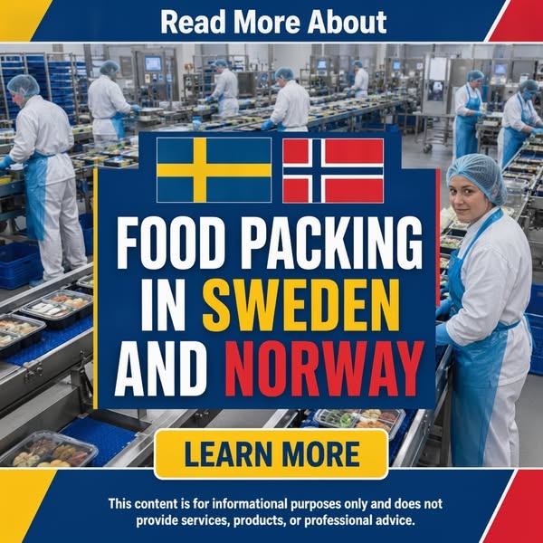 Food Packing Shifts Sweden And Norway