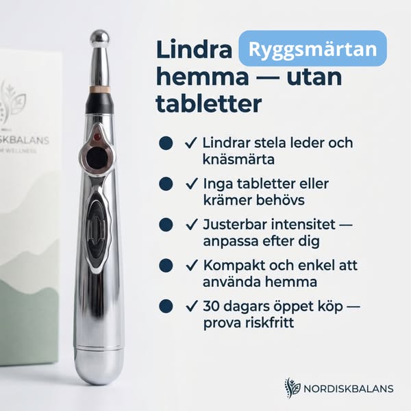 Ett naturlig sätt att lindra smärta