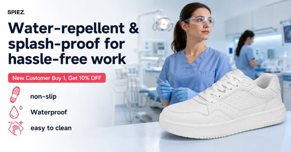 Unisex - Waterproof, non-slip, easy to clean, durable